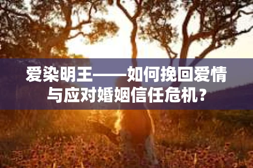 爱染明王——如何挽回爱情与应对婚姻信任危机？