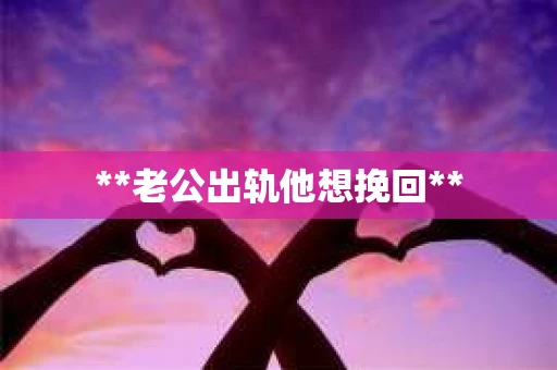 **老公出轨他想挽回**