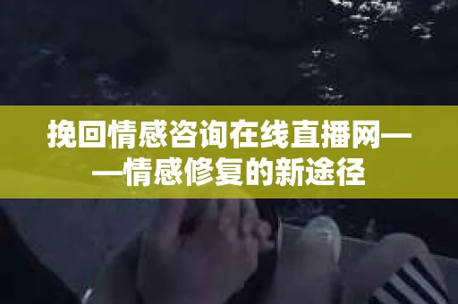 挽回情感咨询在线直播网——情感修复的新途径