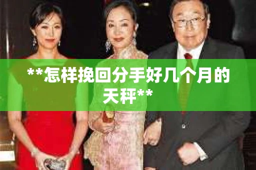 **怎样挽回分手好几个月的天秤**