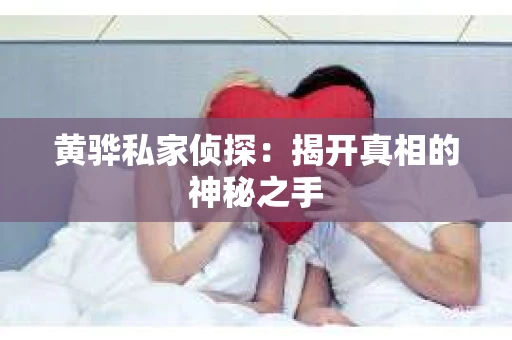 黄骅私家侦探：揭开真相的神秘之手