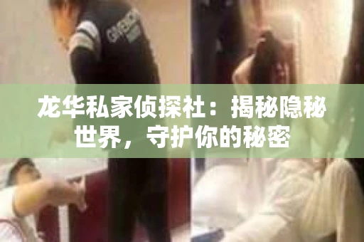 龙华私家侦探社：揭秘隐秘世界，守护你的秘密