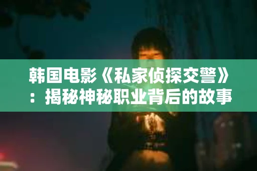 韩国电影《私家侦探交警》：揭秘神秘职业背后的故事
