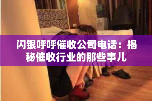 闪银呼呼催收公司电话：揭秘催收行业的那些事儿