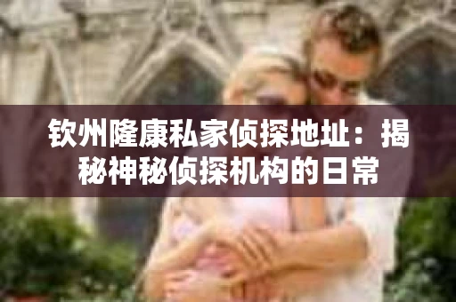钦州隆康私家侦探地址：揭秘神秘侦探机构的日常