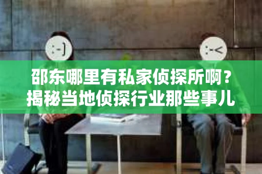 邵东哪里有私家侦探所啊？揭秘当地侦探行业那些事儿