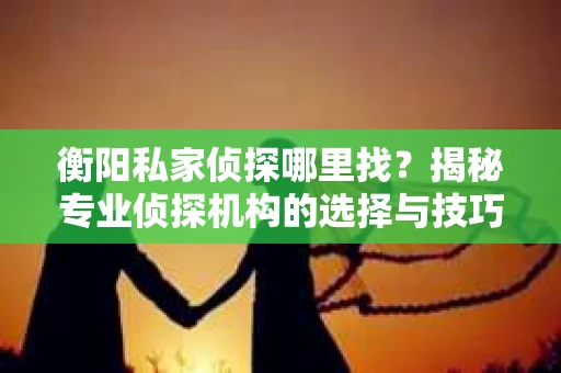 衡阳私家侦探哪里找？揭秘专业侦探机构的选择与技巧
