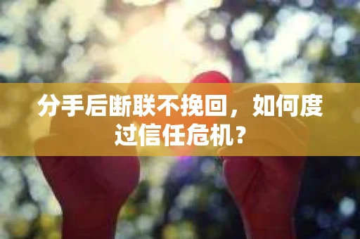 分手后断联不挽回,如何度过信任危机? 分手后断联不挽回,如何度过信任危机?