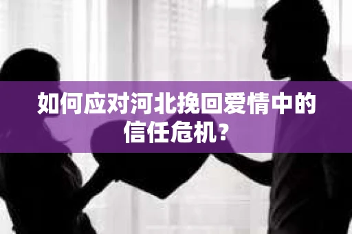 如何应对河北挽回爱情中的信任危机？