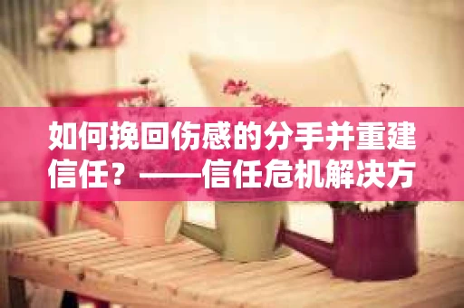 如何挽回伤感的分手并重建信任？——信任危机解决方案